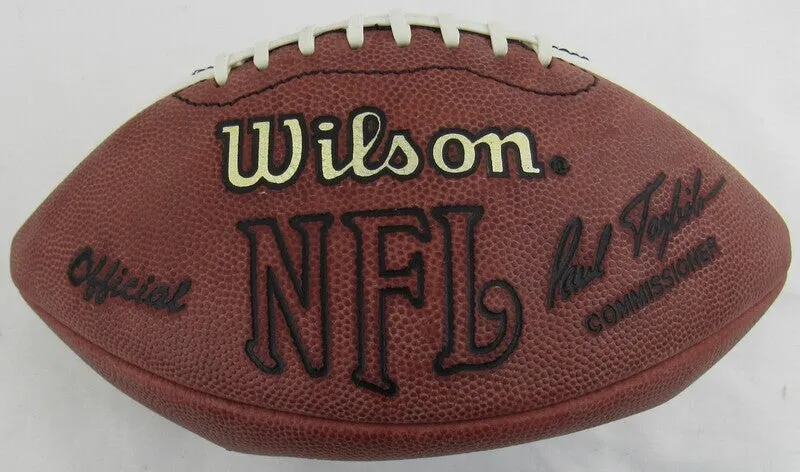 John Elway Signed Wilson NFL Football JSA AP96956